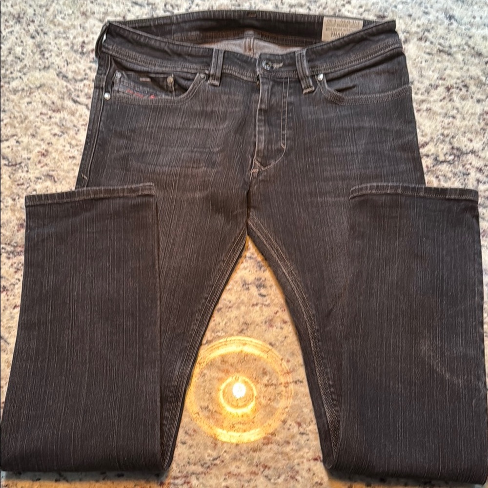 Vintage Diesel Thanaz Gray/black Jeans | ORUS3_Stretch